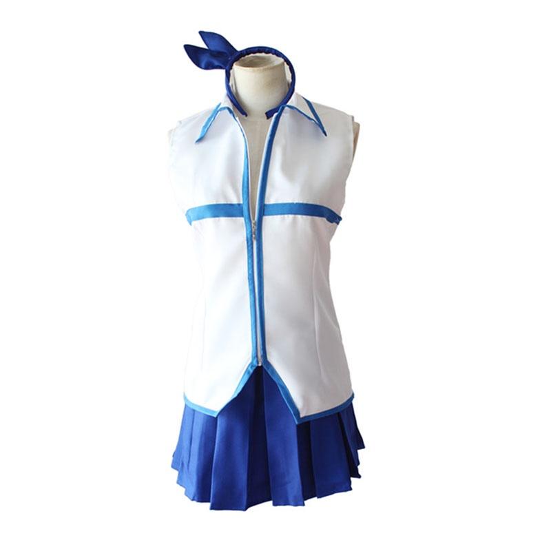 

Fairy Tail Anime Lucy Heartfilia Cosplay Clothing Uniform Costume Skirts Party M