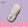 Voor Cayenne Panamera Macan Cayman 911 718 918 958 Sleuteletui Cover Shell Fob Afstandsbediening Sleutelbeschermer Houder Accessoires