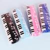 Creative Music Piano Design Pen Bag Square Oxford Cloth Stationery Storage Pouch For Boys Girls School Supplies