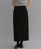 Beiodeu Hinode Wool Skirt_By Japan Fabric (Hinode)_Black