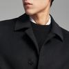YOUNGOR Men's Yak Wool Business Lapel Overcoat