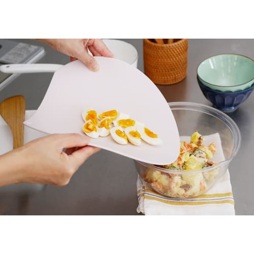 Ihara Kihan Smooth Antibacterial Cutting Board, Smoky Pink, Wide, NC-SPL
