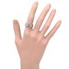 Cartier C2 C2 Ring 2000 Christmas LimitedRing Ring K18WG #9.5(JP Size) Array