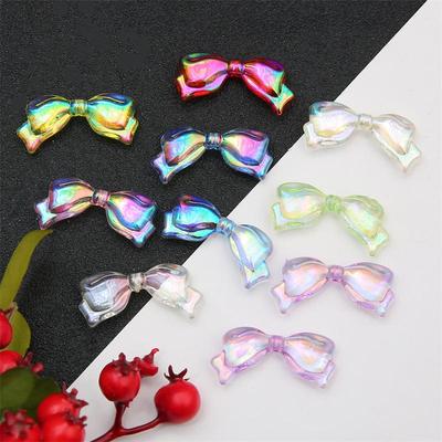 4-10pcs/bag 13x29mm Acrylic Butterfly Beads DIY Bracelet Necklace Earrings Jewelry Accessories