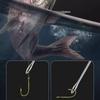Stainless Steel Hook Remover Deep Throat Fishing Hook Remover Multi-Functional Hook Unloader