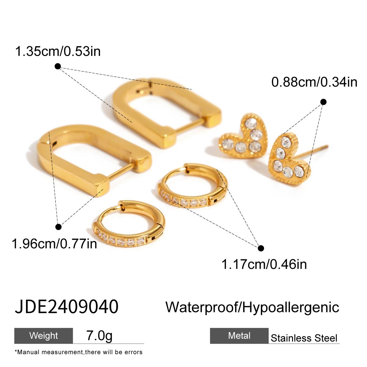 

Uworld Exquisite 3-Pair Earring Set Shell Starfish Ear Studs Stackable Earrings Party Gift Women s Accessories