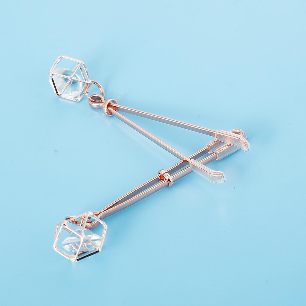 Exotic Accessories of Fetish Metal Nipple Clamp Shaking Milk Stimulate Flirting for Women Couples Sexy Body