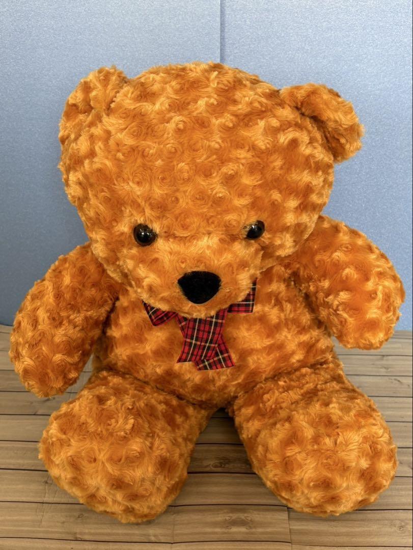 

[USED] Lovely Rose Bear 2 with tag, stuffed bear, teddy bear