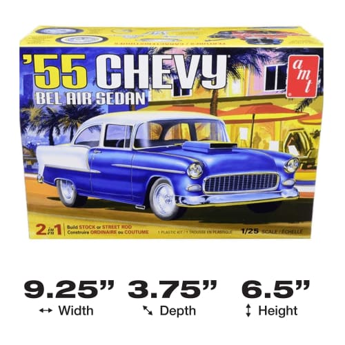 AMT 1/25 1955 Chevy Bel Air Sedan