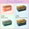 Modern Minimalist Plastic Lunch Box With Microwave Heating For Adults And Kids