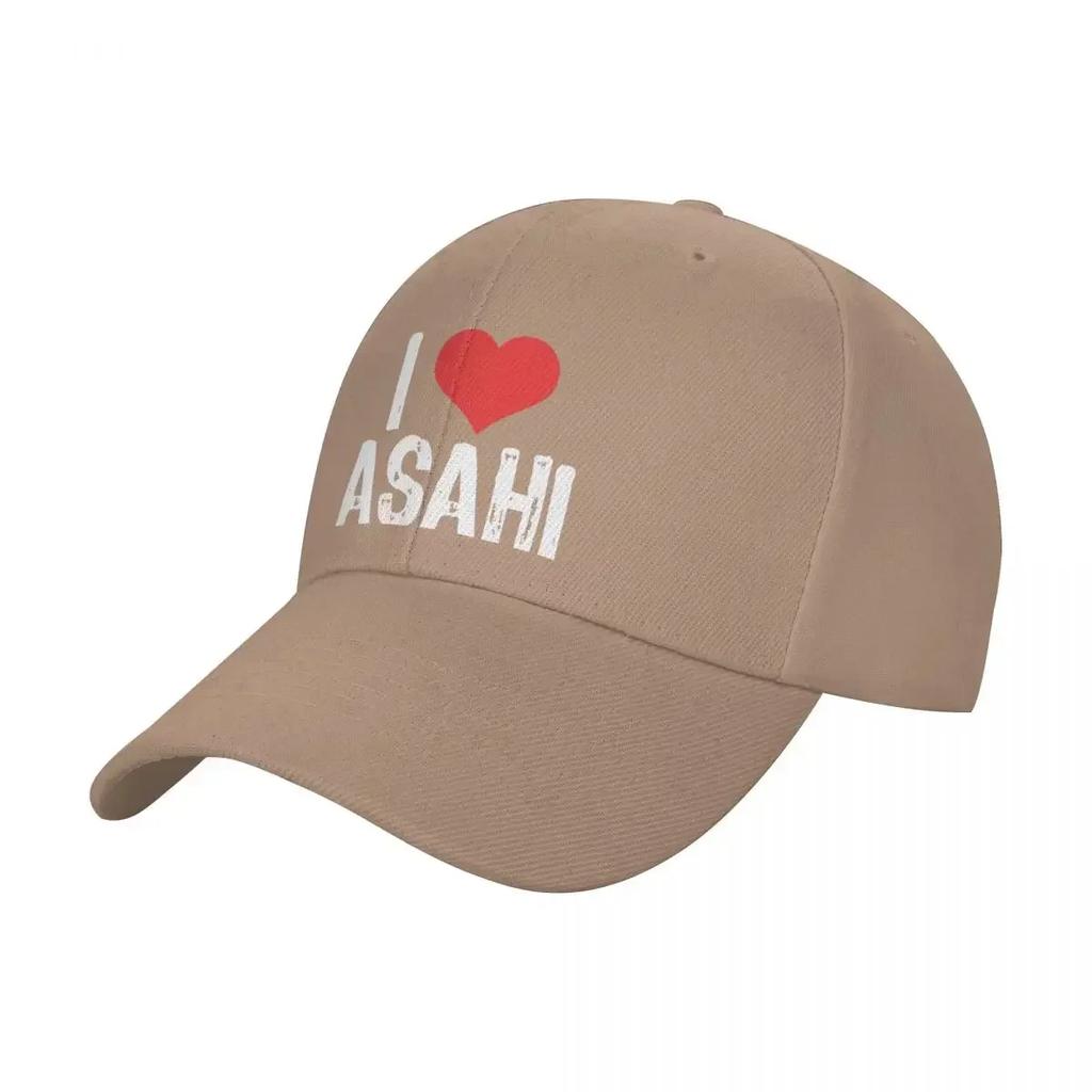I Love Asahi Baseball Cap Fishing Cap Tea Hat Sun Hats For Women Mens