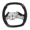Custom Carbon Fiber Steering Wheel Nappa Perforated Leather Fit for Chevrolet Corvette C8 2020+