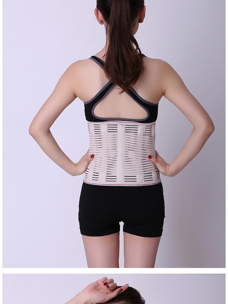 Extra Large Breathable Lumbar Support Belt - Relieves Back Pain for Men and Women