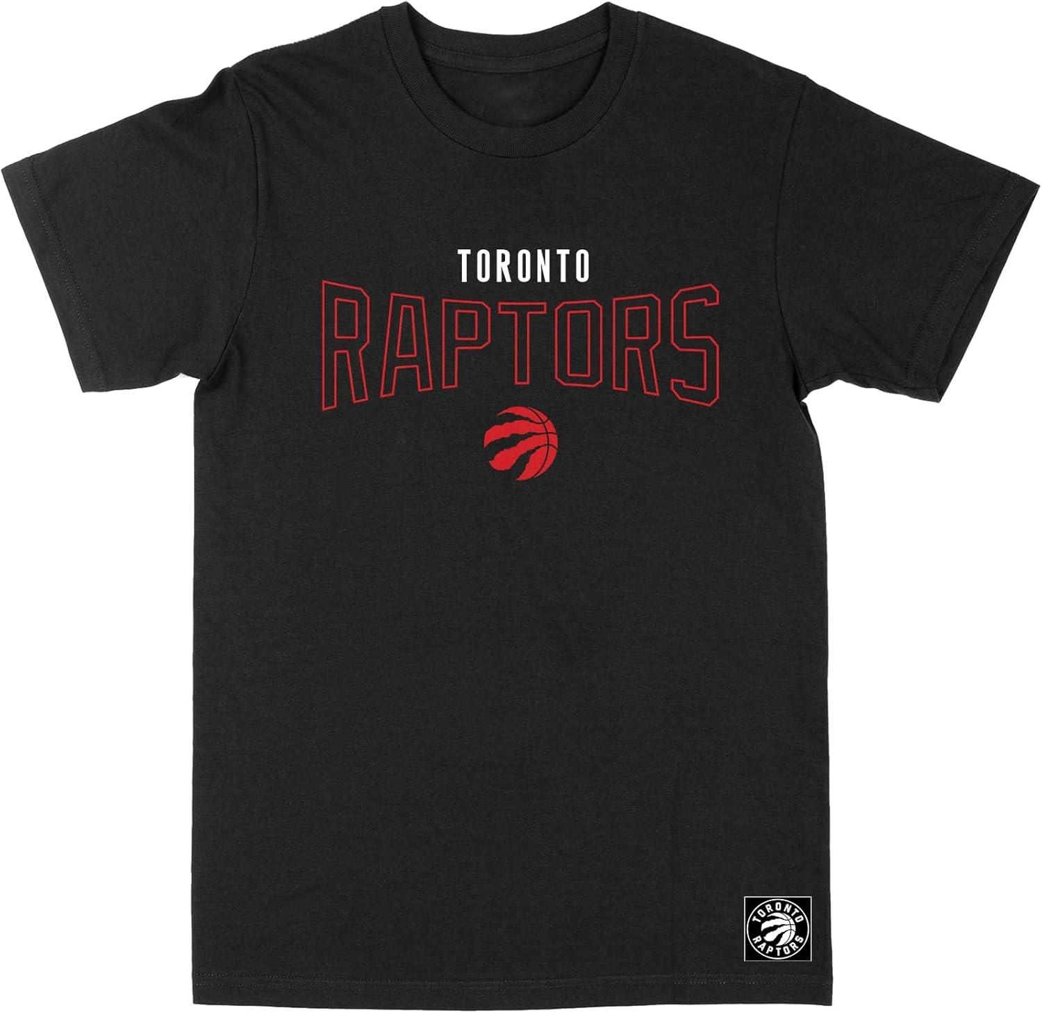 Филкос Торонто Рэпторс НБА Черная Премиум Хлопковая Футболка S чёрный