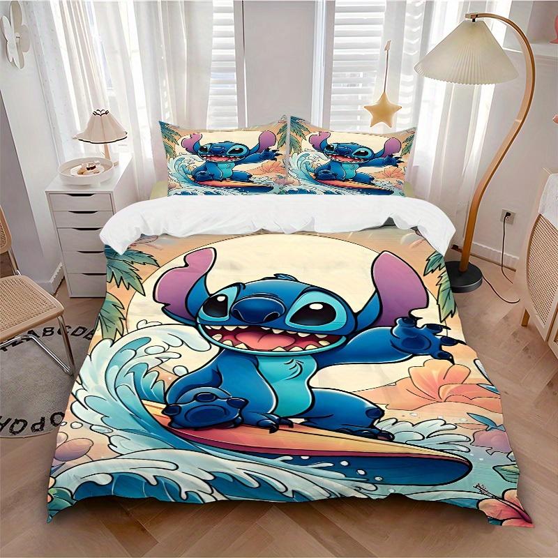 

3pcs Surfing Stitch 1 Cover+2 Pillowcases, Pillow Inserts Not Included, Machine Washable, All-Season Use, Teen and Adult Rooms113 135x200cm