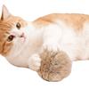 1-5PCS Rabbit Fur Ball Cat Toy Soft Plush Lightweight Furry Interactive Cat Toy for Kicking Indoor Playing Washable Bunny Kick