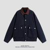 Pure Cotton Jacket for Men's New Jacket American Washable Old Loose Casual Men's Spring and Autumn Clothing