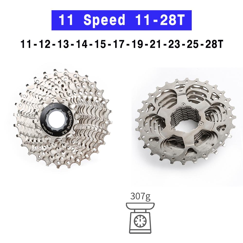 Road Bike 8 9 10 11 12 Speed Velocidade Cassette 11-25T 28T 30T 32T 34T 36T Bicycle MTB Freewheel Cassette Sprocket for HG
