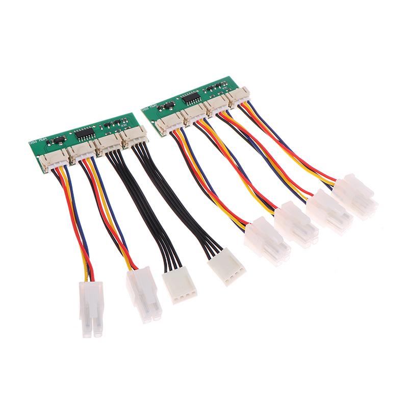 12V 4-In-1 Square 4Pin Fan Simulator Emulator Special For Antminer S21 S19Kpro T21 Ks5 Ks5Pro Fan Spoofer Dummer