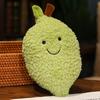 Plush fruit doll grab machine doll throw pillow toy durian cute pineapple doll simulation watermelon wedding sprinkle