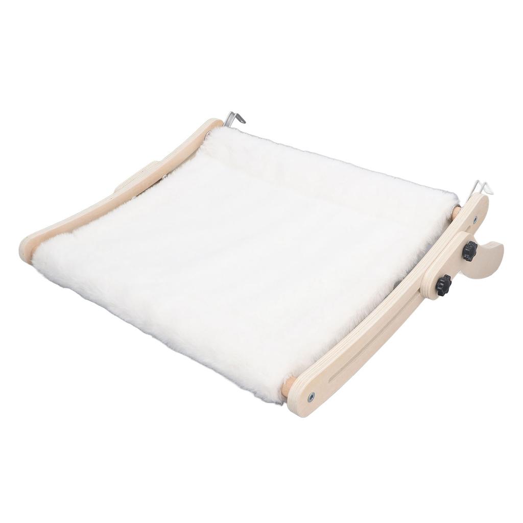Cat Window Sill Hammock Space Saving Hook and Loop Fastener Stable Structure Cat Window Hammock Bed 