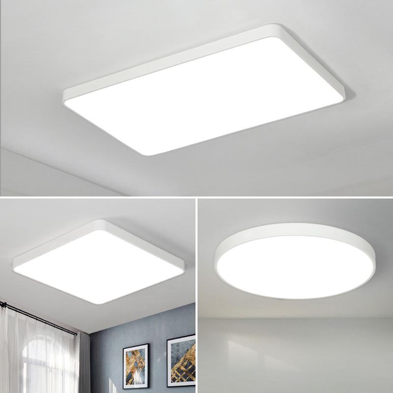 Ultra-Thin Modern LED Ceiling Light for Living Room, Bedroom, or Dining Room