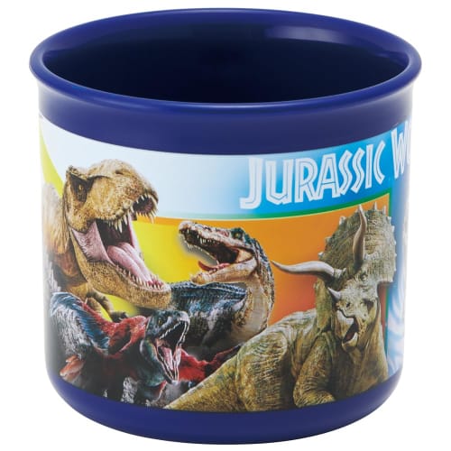 Skater Jurassic 24 Boys Cup, 200ml Plastic, Dishwasher Safe, Made In Japan, for Children's Lunch Boxes (KE4AAG-A)