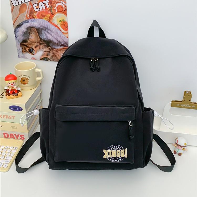 Schoolbag Japanese versatile student schoolbag women's high-value lightweight travel small backpack ins junior high school girls backpack