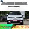 Mittleres Siebgewebe Frontgrill-Gitter für Volkswagen ID4 CROZZ 2021-2024 Frontgrill-Netzabdeckung Edelstahl Zubehör