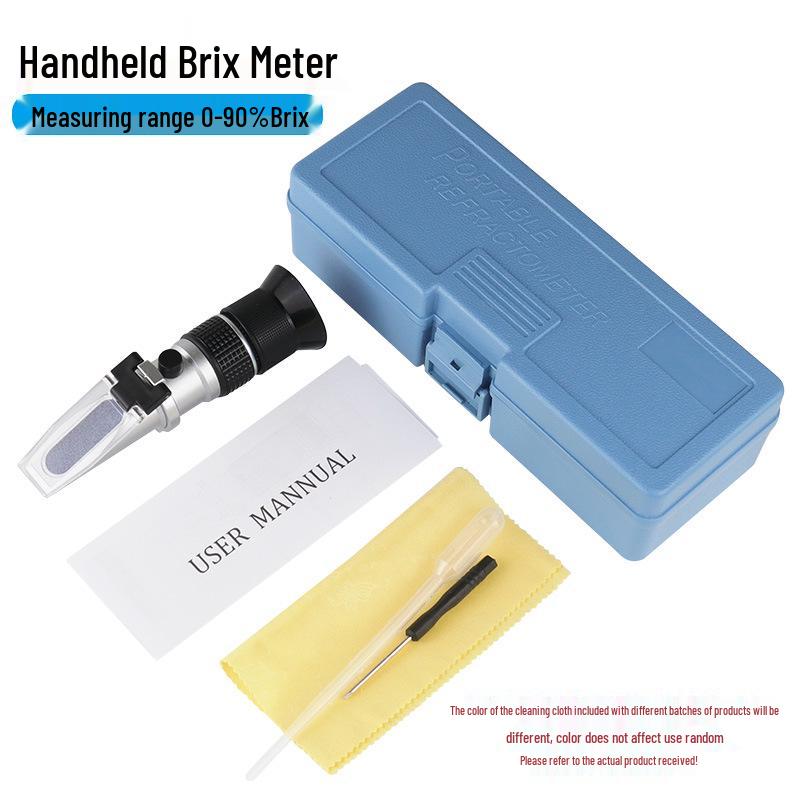 Portable 0-32/90 Brix Optical Refractometer for Food & Beverage Sugar Detection