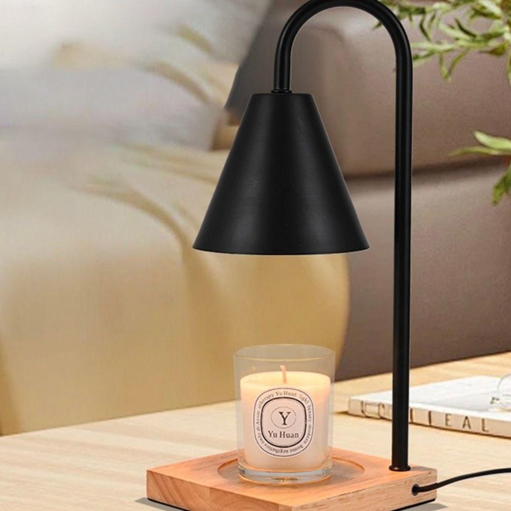 Creative LED Aromatherapy Lamp Adjustable Brightness Plug-In Table Lamp with 2 Light Bulb Home Decoration Night Light Bedroom