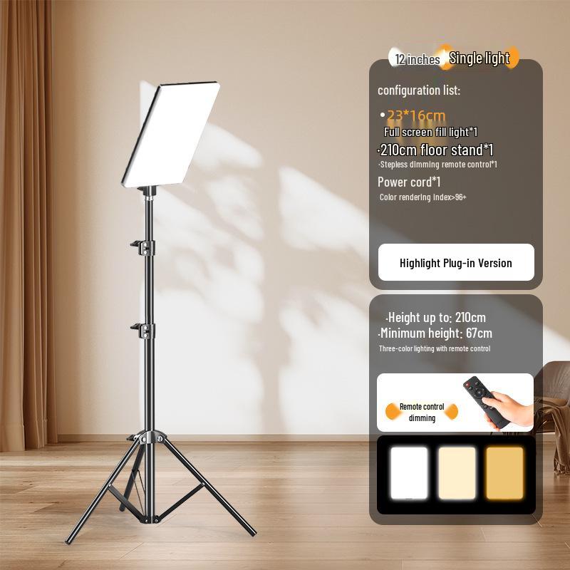 Pro Stream & Fotografie LED-Softlicht für Indoor-Videos & Beauty-Aufnahmen