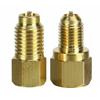 1/2 Acme Male Adapter Connectors 1/4 Female Flare Brass