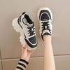 Damen Schuhe mit innerer Erhöhung 2025 Damen neue kleine Herbst dicksöhlige erhöhende lässige Dad Sportschuhe 8cm Muffin