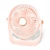 6 Inch USB Charging Desk Fan Quiet Three Blades Portable Table Fan with Night Light