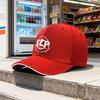 SCP Logo Pattern Unisex Baseball Cap  Sandwich Sports Hat for Daily Wear  Travel Gift