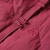 Winter Down Coats for Women Vintage Parkas Hooded Elegant Thick Warm Middle Age Women's Down Jackets Embroidery Outerwears