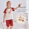 Labi Kids' Summer Short Sleeve Home Wear & Pajama Set