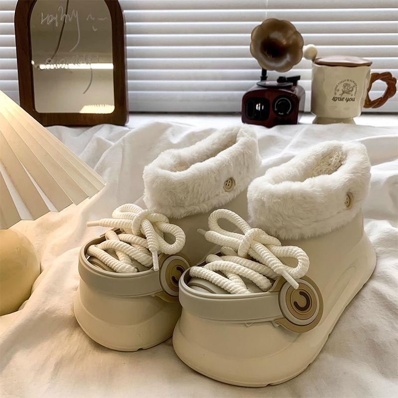 

Водонепроницаемые мягкие плюшевые ботильоны женские зимние нескользящие зимние ботинки на толстой подошве женские нескользящие удобные теплые ботинки с хлопковой подкладкой 38-39