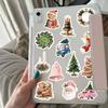 50PCS Christmas Aesthetic Graffiti Stickers Waterproof Cartoon DIY Laptop Stickers PVC Gift Phone Stickers