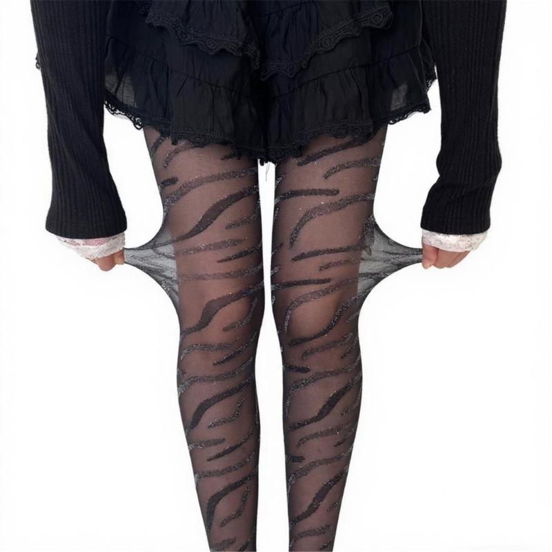 Sheer Invisible Women's Tights Home Pattern Slim Fit Nonslip Comfort Practical Nylon for Everyday Wear