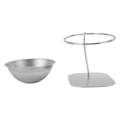 Elevated Cat Bowl Stainless Steel Large Capacity Anti Tipping Raised Cat Food Water Bowl for Cats