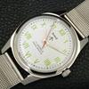 VINTAGE HMT HAND-WINDING INDIAN MENS WHITE COLOR DIAL WATCH a441035-4