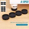 4/8Pcs Anti Vibration Pads Rubber Stabilizer Mat Washer and Dryer Shock and Noise Cancelling Mat Multi-purpose Furniture Leg Pad
