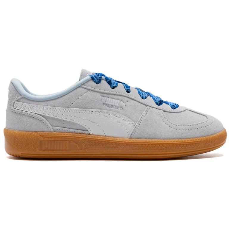 Puma Palermo Laces Comfortable Versatile Low-Top Sneakers Women sneakers White 404361-01