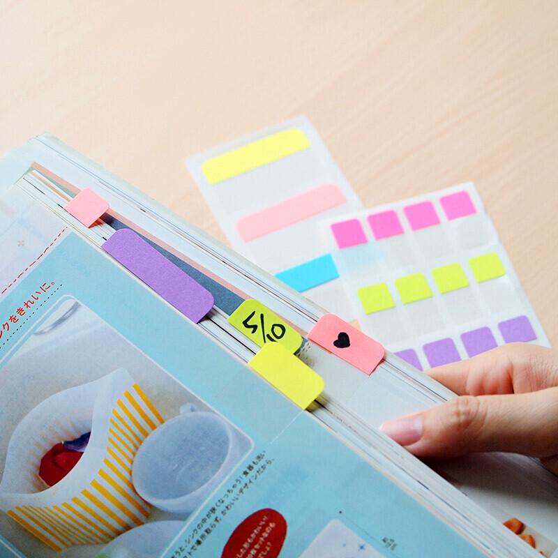 STICK'N Fluorescent Sticky Index Tabs