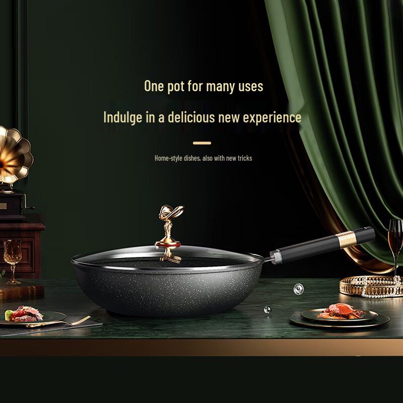 Huoxiang Rolls-Royce HXG-CG325 32cm Non-stick Wok