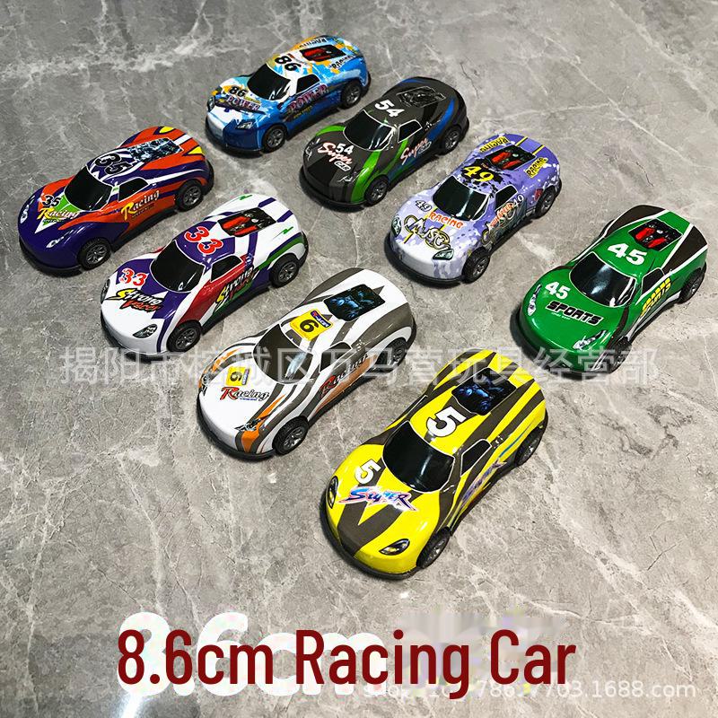 "Mini alloy off-road racing car toy for children"