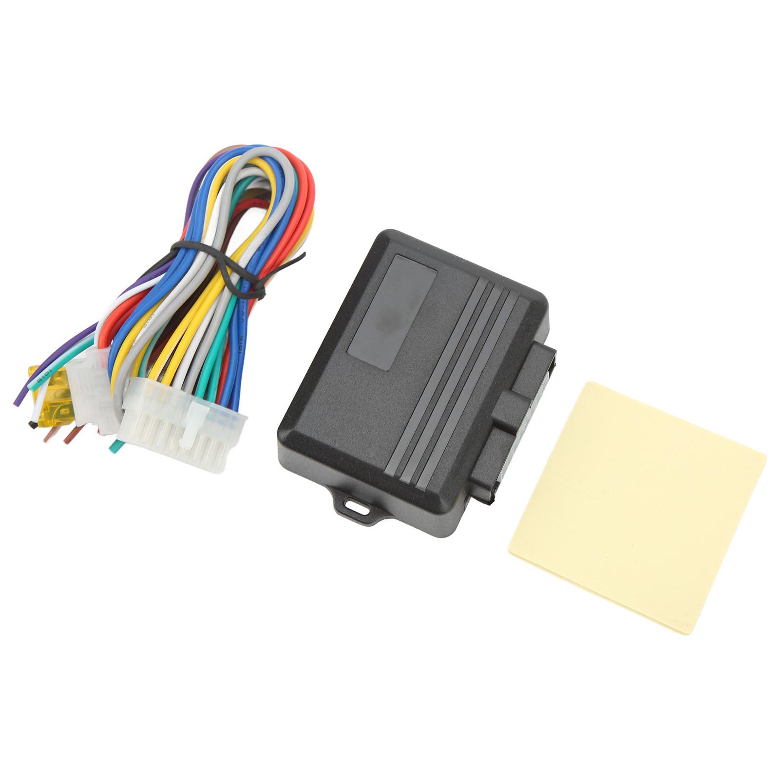 

Комплект электростеклоподъемников вверх-вниз Модуль доводчика стеклоподъемника с жгутом проводов Универсальный для 4-дверных автомобилей 12В