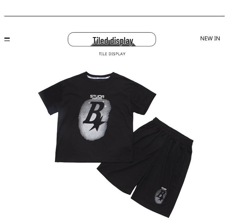 Jungen Cooles Sommer Kurzarm Set 2025 - Trendige und Schicke Mode für Kinder